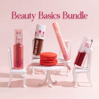 Tint Cosmetics Lip Color Makeup Kit - Lip Gloss(Rosy Mocha), Matte Liquid Lipstick(BonBon), Lip & Cheek Tint & Eyliner