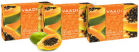 Vaadi Herbals Fresh Papaya Soap, 75g (Pack of 3)
