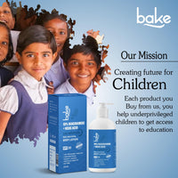 BAKE 10% Niacinamide Body Lotion SPF 30 with Kojic Acid for Acne Marks & Dark Spots, Pigmentation, Tan Removal | For Women & Men | 200ml