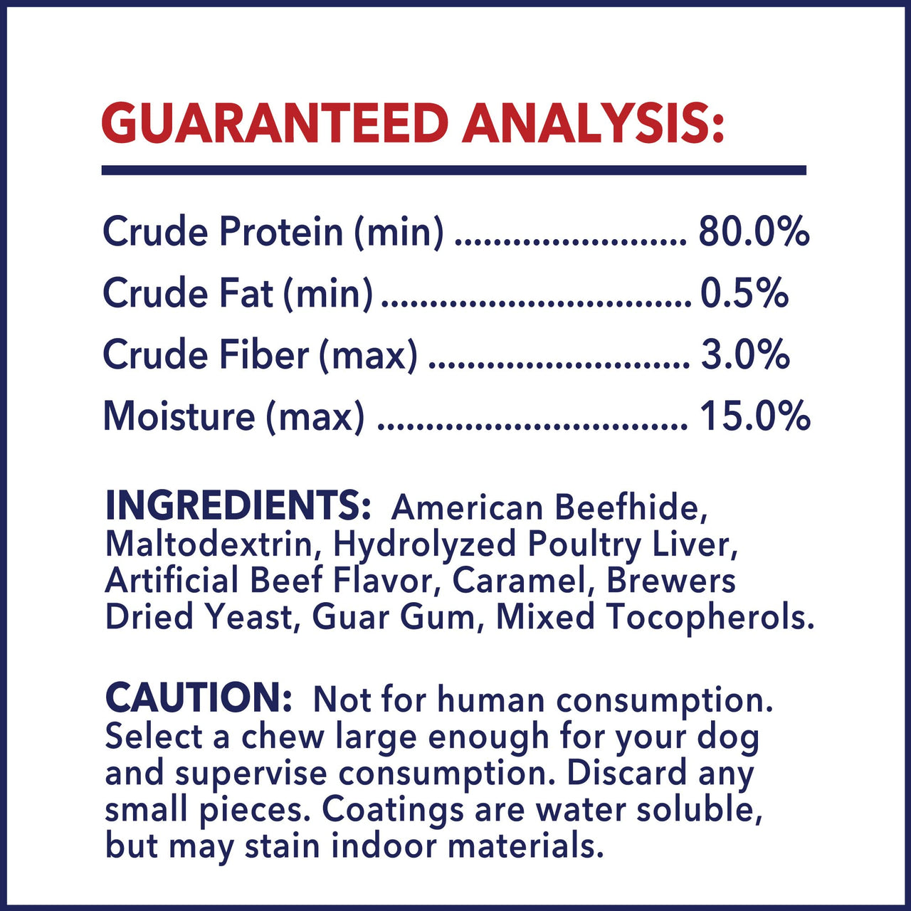 Pet Factory 100% Made in USA Beefhide 3-3.5" Mini Rolls Dog Chew Treats - Beef Flavor, 35 Count/1 Pack