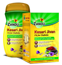 Zandu Kesari Jivan - 900g & Zandu Kesari Jeevan Fit for Diabetics - 900 g