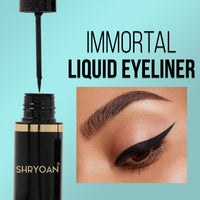 Shryoan Immortal Liquid Eyeliner | Intense & Matte Eyeliner | Lasts Long up to 24 hours | Smudge & Water Proof | (6ml)