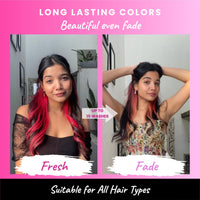 2.Oh! Italian- Pink Hair Color For Women & Men | Ammonia-Free DIY Semi Permanent Hair Color | Enriched with Argan Oil | Lasts upto 12-15 Washes