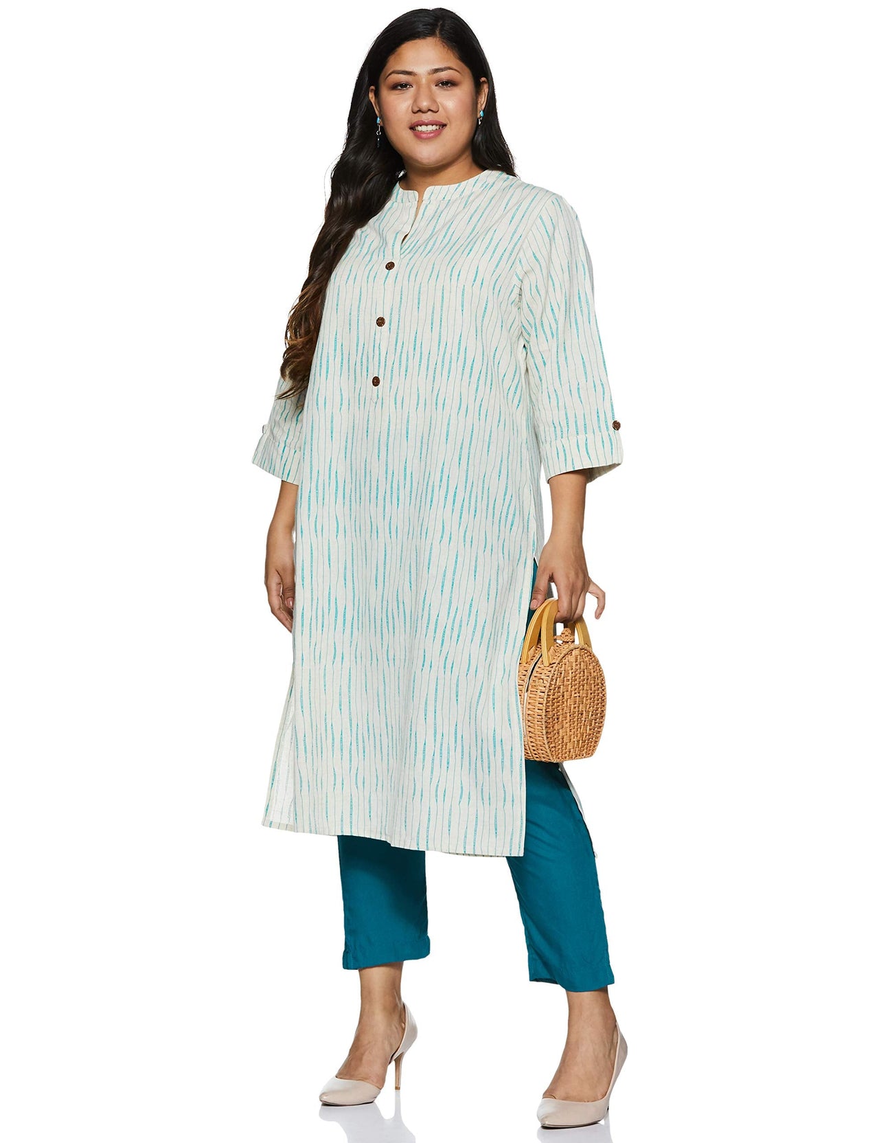 MyBlush Women's  Cotton Kurta