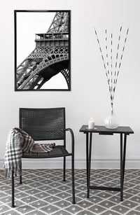 MCS Trendsetter 20x28 Poster Frame Black High-Gloss, Vertical & Horizontal Wall Hanging Large Picture Frame for Photos, Posters & Art Prints (1-Pack) 20 x 28 in Single