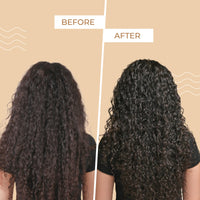 Ashba Botanics Hydrating Shampoo For Men & Women with Dry, Frizzy, Curly & Wavy Hair | Gently Cleanses, Soothes Scalp with Green Tea, Shea Butter, Rice & Quinoa Protein | Paraben, Sulphate Free - 50ml