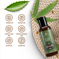 Avimee Herbal Shakuntala Hair Fall Control Hair Cleanser | With Keratin Protein & Nansyl | For Strong and Shiny Hair | Sulphate & Paraben Free For Men and Women | 50 mL