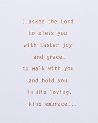American Greetings Religious Easter Card (Lord Be With You)