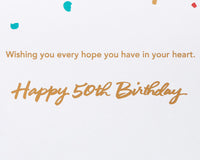 American Greetings 50th Birthday Card (Be Bold) Be Bold