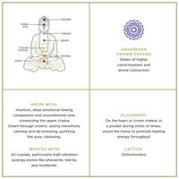 Joyfulmuze Clear Quartz Crystal Bracelet, Chakra Healing Energy Balancing, Simple Natural Stone, Handmade Jewelry Gift, Gold and White, 8mm 7”wrist (Burst - Clear Crystal) Burst - Clear Crystal