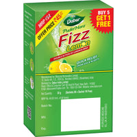 Dabur Pudin Hara Lemon Fizz - 30g (5g x 6 Sachets) | Provides Quick Relief from Gas & Acidity | Effective Cooling Effect | Double Action of Lemon & Mint