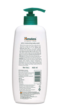 Himalaya Baby Powder (400g) & Himalaya Extra Moisturizing Baby Wash, 400 ml
