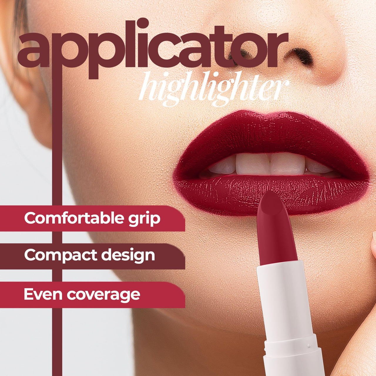 Juice Kiss Sensation Lipstick with Goodness of Bio Retinol & UV Protection, Pack of 6 (Red Carpet - M02, Marooned - M05, Merlot - M07, Party Pink - M10, Browned - M17, Balmy Brown - M19)