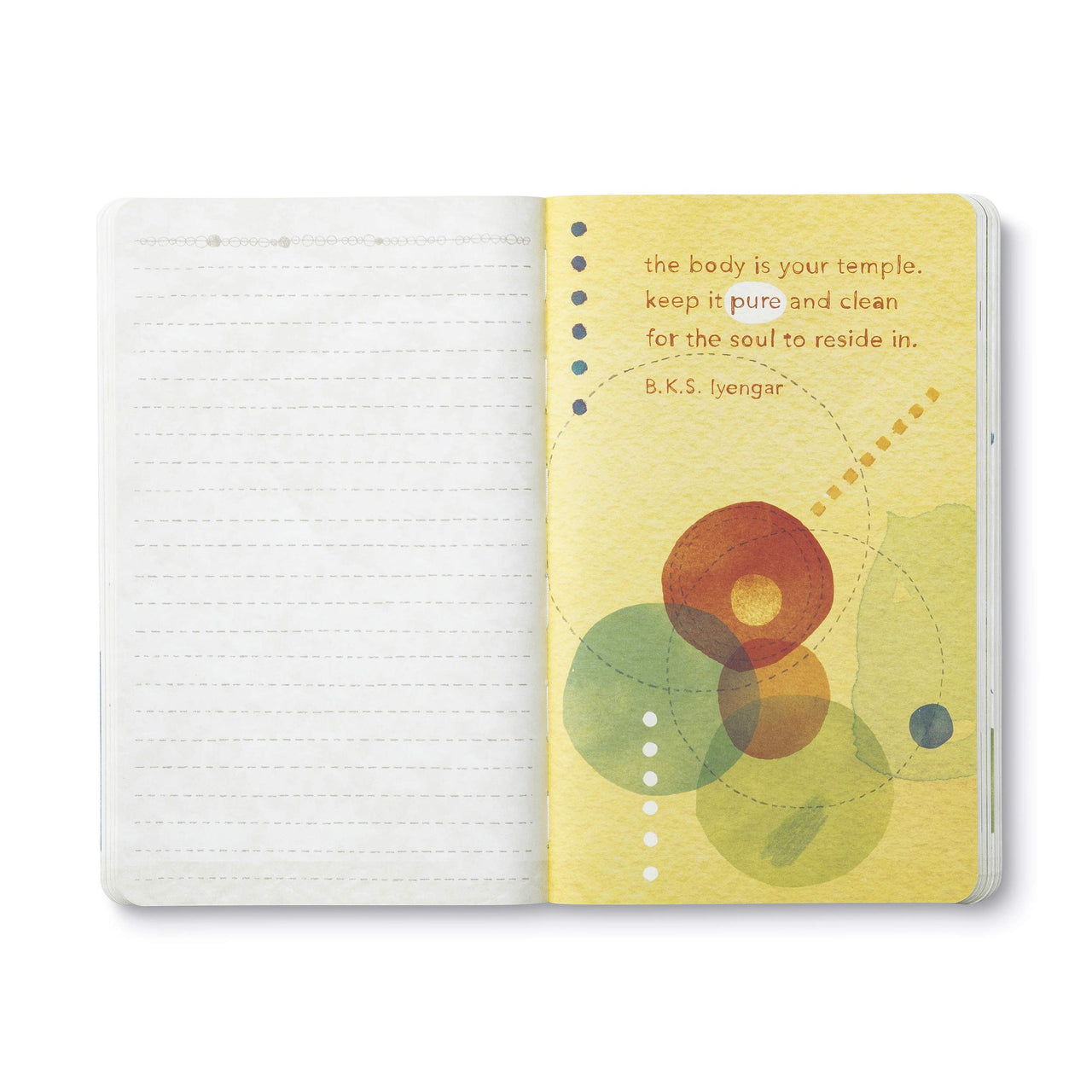 Compendium Softcover Journal - Make the World a Little Kinder. – A Write Now Journal with 128 Lined Pages, 5″W x 8″H Make the world a little kinder.