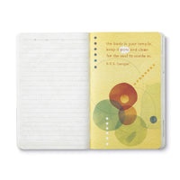Compendium Softcover Journal - Make the World a Little Kinder. – A Write Now Journal with 128 Lined Pages, 5″W x 8″H Make the world a little kinder.
