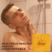 VCare 24K Gold bath Soaps for women| Skincare Moisturizing Beauty Bathing Soap Bar | With 24K Gold & Soy Protein | Softer Skin | All Skin Types (Pack of 2) 125 g