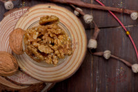 Berries And Nuts Premium Jumbo Snow White Walnut Kernel Without Shell 750 Grams | Akhrot Giri, Akrot Magaz | (3 Pack of 250 Grams)