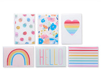 American Greetings Blank Cards with White Envelopes for All Occasions, Rainbow Designs (48-Count)