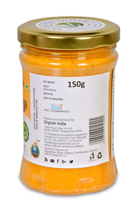 Orgrain India Organic Turmeric Powder 450g (Pack of 3 * 150g) with high Curcumin Content | Immunity Booster | Company-Owned Farmlands | Freshly Ground Haldi Powder | Lab Tested |