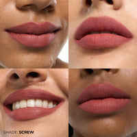 Fae Beauty Lip Whip 12Hr Comfortable Matte Liquid Lipstick (10ml)|Long Wear|Non Drying|Soft Mousse Smudgeproof Formula|Vegan|With Moisture Lock Technology|Enriched with Vitamin E & Cherry Coffee-Screw