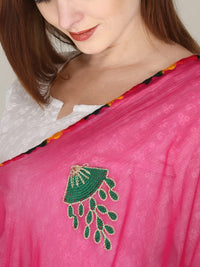 DIAMO Embroidered Chiffon Women's  Dupatta