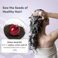 Mylo Care Anti Hair Fall Shampoo 200ml| Contains Onion Oil, Bhringraj and Plant Keratin for Hair Fall Control and Frizz Free Hair|No Silicones|No Parabens