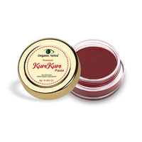 Organic Netra Baby Kajal Water Resistant, Smudgeproof 4g and Organic Netra Sindoor/Kumkum Paste | Waterproof Long lasting, Smudge Proof Sindoor | 8gm