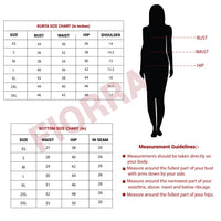 FIORRA Women's  Maroon Rayon A-line Kurta with Pant