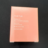 TIRTIR Mask All-Cover Cushion Foundation | Full coverage, Skin fit, Satin Glow Finish | Korean Cushion Foundation #13N | FAIR IFFFFFFFFFVORY, 4.5g