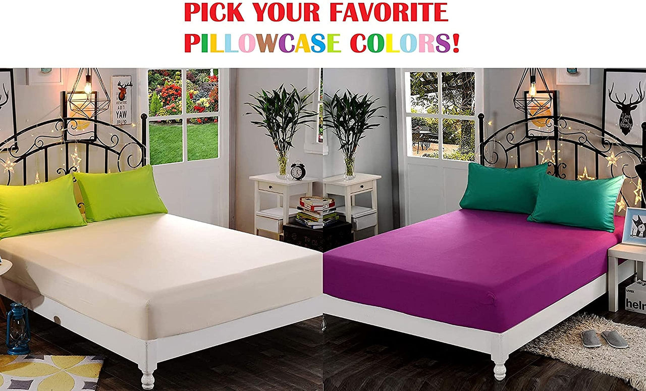 Elegant Comfort 1500 Premium Hotel Quality 1-Piece Fitted Sheet, Softest Quality Microfiber - Deep Pocket up to 16 inch, Wrinkle and Fade Resistant, California King, Sage-Green