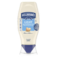 Hellmann's  Light Mayonnaise for Delicious Sandwiches Squeeze Mayo Rich in Omega 3-ALA 11.5 oz