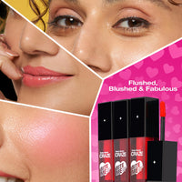 SWISS BEAUTY CRAZE Bite Me Liquid Natural Hydrating Tint with Dewy Finish | 6-Hour Stay | Shade- Love Bite, 4ml