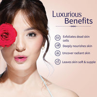 Ayouthveda Nuts & Saffron Luxury Castile Soap | CleanseTones & Rejuvenates Skin | Natural & Herbal Soap With Goodness Of SaffronAlmond & Olive Oil | Without Harmful Chemicals (Pack Of 2-100g each)