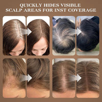 VETMOC Cover-Up Hair Powder- Black, Helps Cover Grey Roots & Bald Spots Instantly, Highly Pigmented, Fuller and Denser, Long-Lasting & Matte Finish, Super-Fine Powder for Flawless Application, 4gm