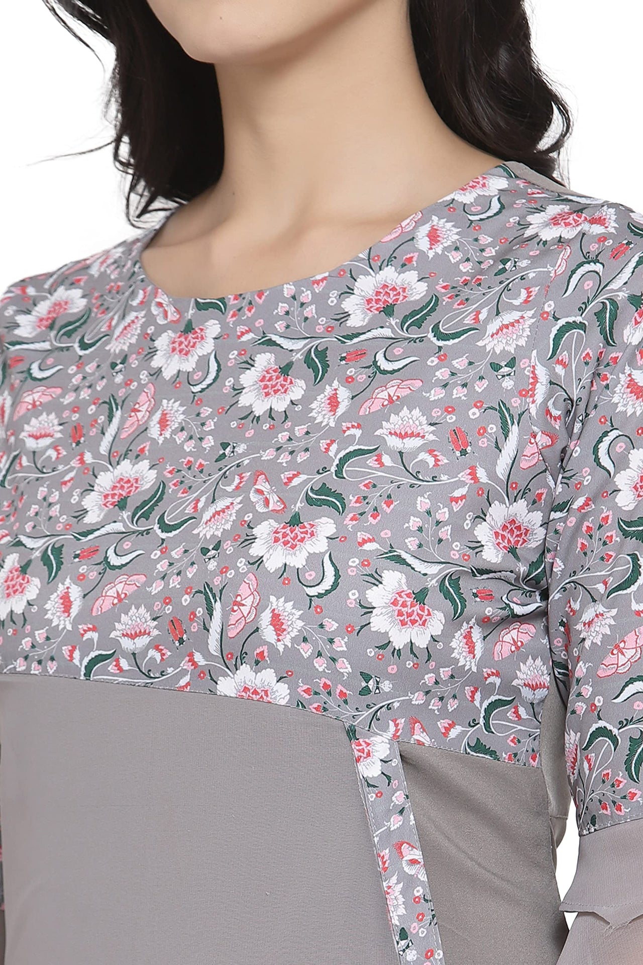 ALC Creation Women's  Crepe Regular Kurta