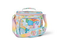 Igloo 90s Retro Collection Square Lunch Box Cooler with Front Pocket and Adjustable Strap Carebears