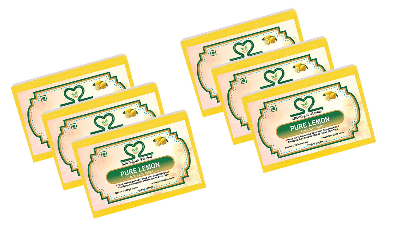 Khadi Natural S2M Herbal Lemon Soap 750Gm