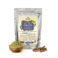 Nat Habit Ready-to-Apply Fresh Henna Paste and Indigo Powder Combo, Pre-Soaked in Black Tea and Herbs,100% Natural Rajasthani Henna & Indigo Powder For Natural Black Hair (440g + 150g)