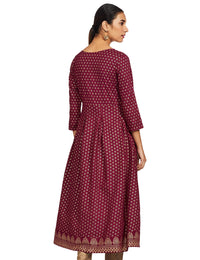 Amazon Brand - Tavasya Women Rayon Festive Kurti