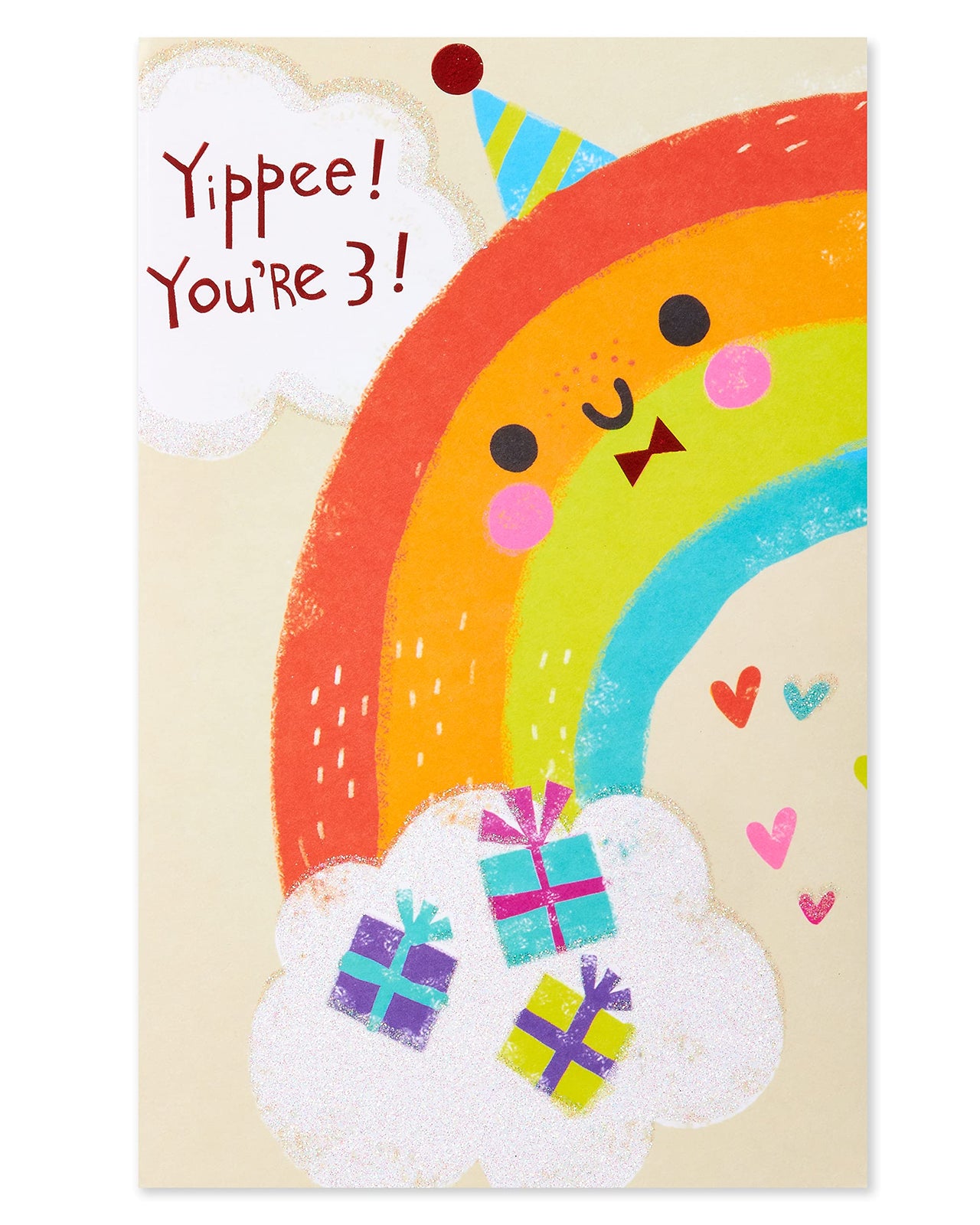 American Greetings 3rd Birthday Card (Yippee) Yippee