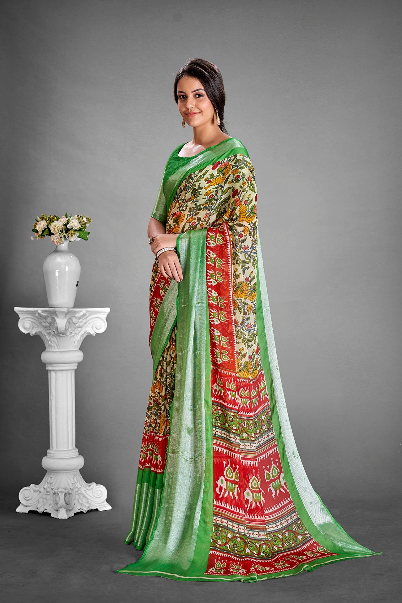 Amazon Brand - Myx Women Women Saree