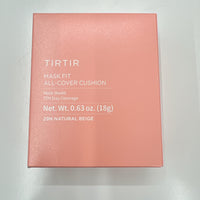 TIRTIR Mask All-Cover Cushion Foundation | Full coverage, Skin fit, Satin Glow Finish | Korean Cushion Foundation #29N NATURAL BEIGE | 18g