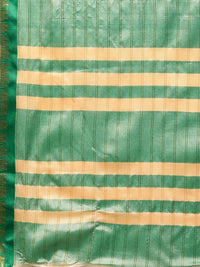 Satrani Women's Poly Silk Woven Saree With Unstitched Blouse Piece