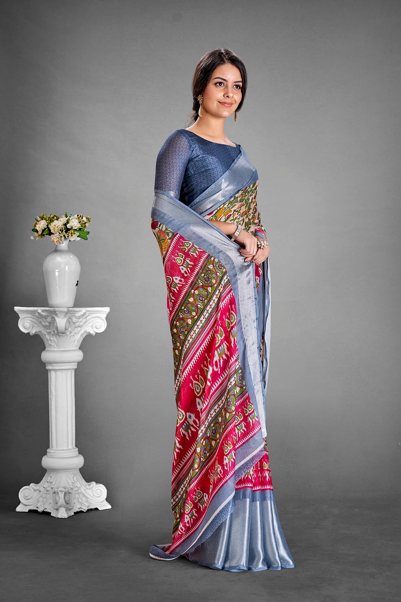 Amazon Brand - Myx Women Women Saree