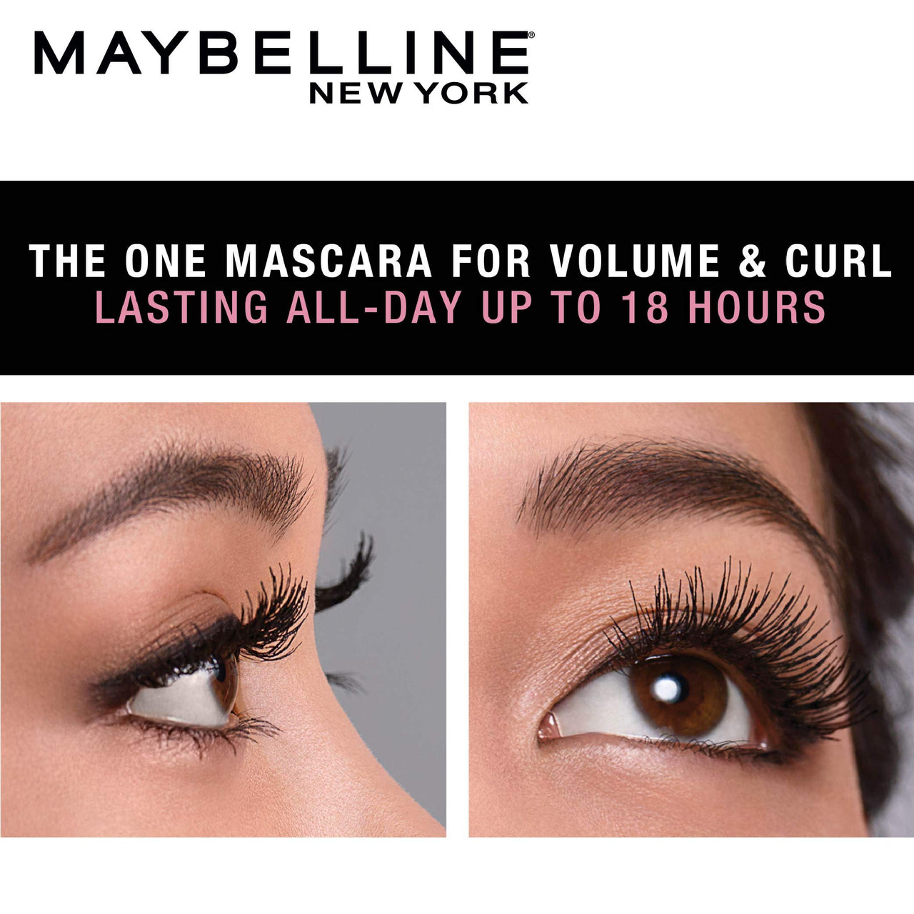 Maybelline New York Fit Me Concealer,10 Light, 6.8ml And Maybelline New York Hypercurl Mascara Waterproof, Black, 9.2ml