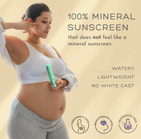 Orimii 100% Pure Mineral Sunscreen SPF 50 with Watery Texture & Zero White Cast | Super Lightweight & Blends Easily on Skin | With Zinc Oxide & Hyaluronic Acid | Fragrance Free & Pregnancy Safe 50ml