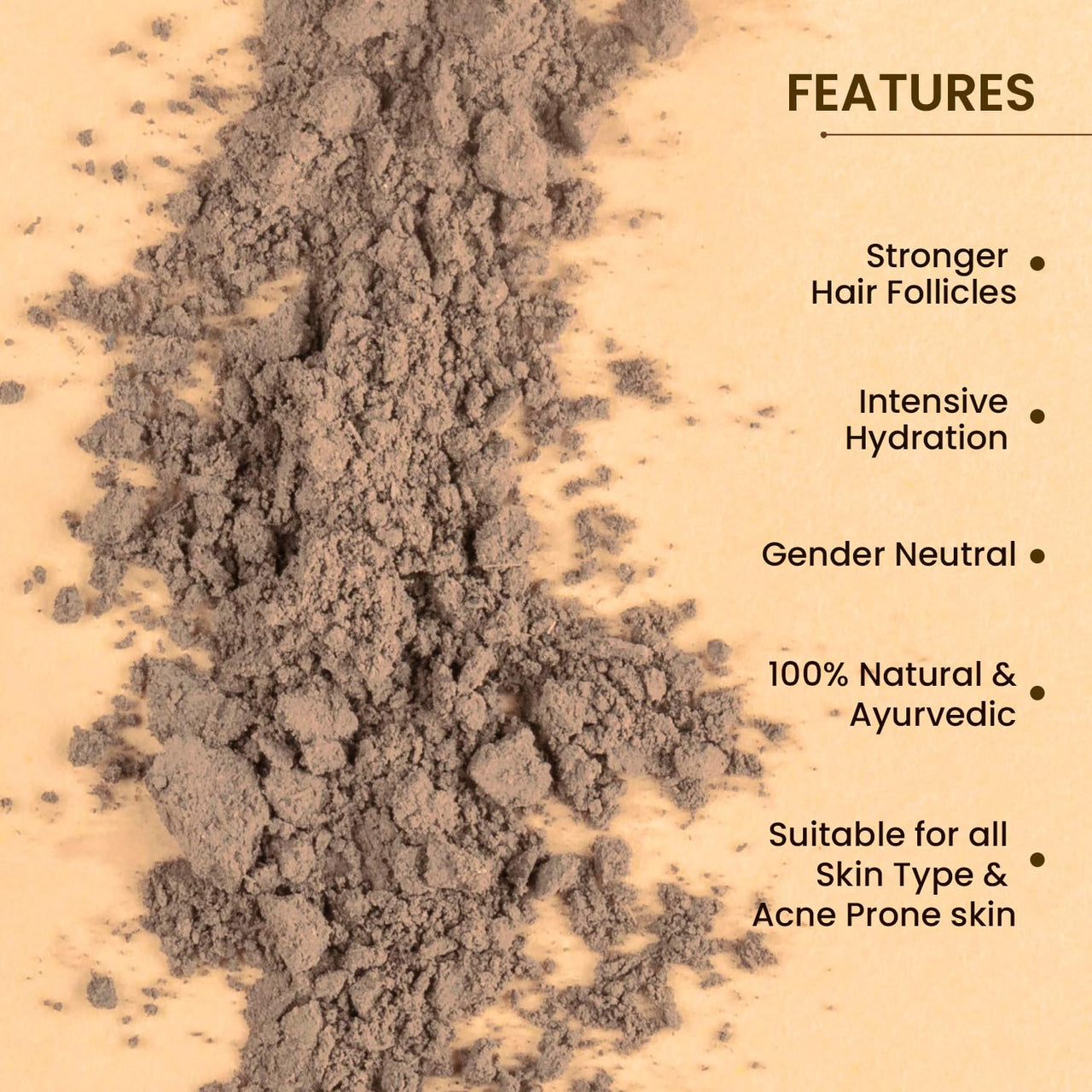 Mellow Herbals Ayurvedic Hair Nourishing Pack (75 GM) for deep Nourishment of Hair | Helps in Preventing Hair Fall and promote Shiny & Healthy Hair | Chemical, Paraben and Sulphate Free