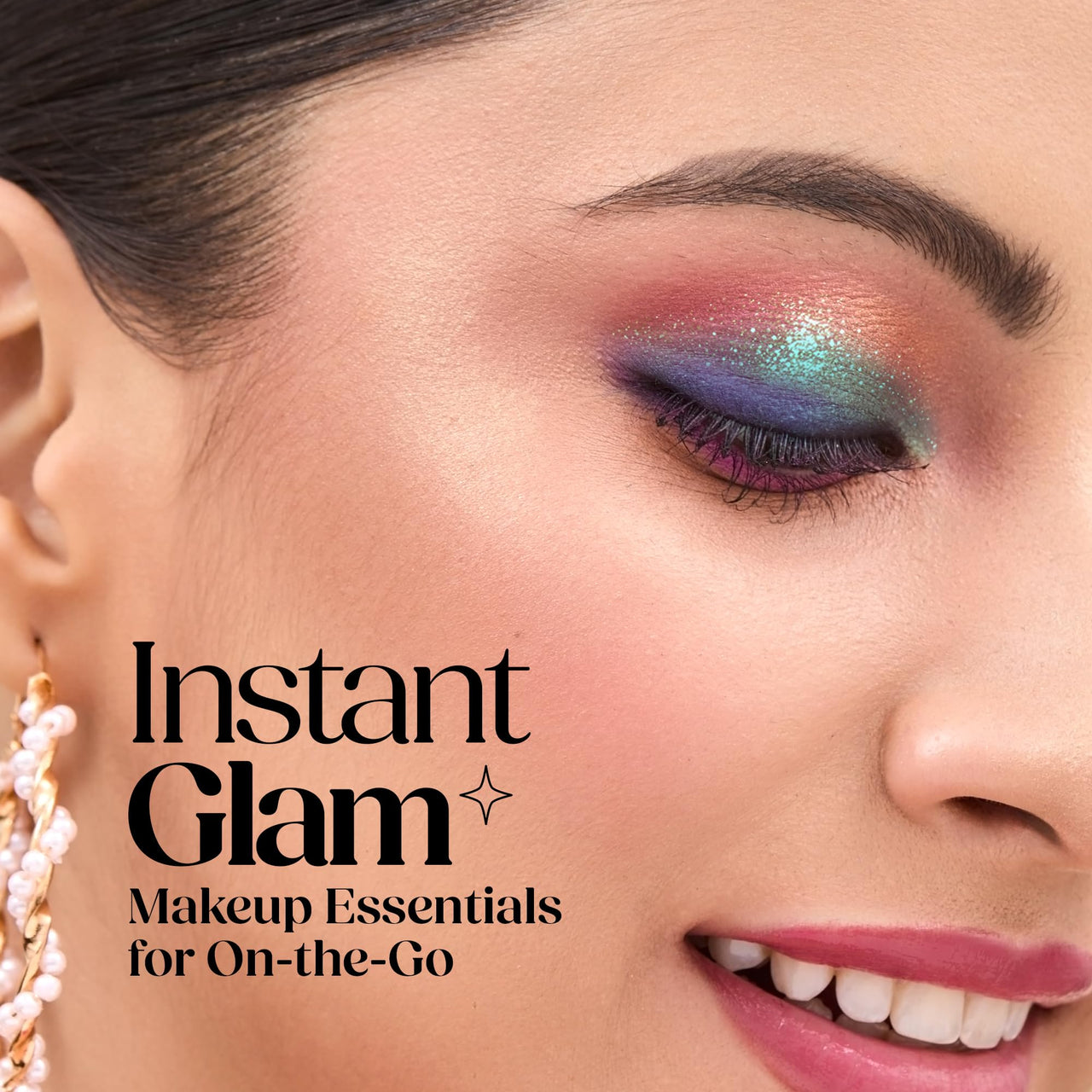 Hilary Rhoda More Than Basic Face Palette | With Blushes, Shimmer Highlighters & Eyeshadows | Highly Pigmented & Long Lasting Face Palette |10.5g (Pinkalicious - Shade 03)