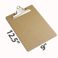 Officemate Recycled Wood Clipboard, Letter Size, 9