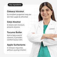 Cureskin Sensitive Pro Cleanser with Tucuma Butter & Apple Extracts for Sensitive Skin Face Wash (100 ml (Pack of 1))